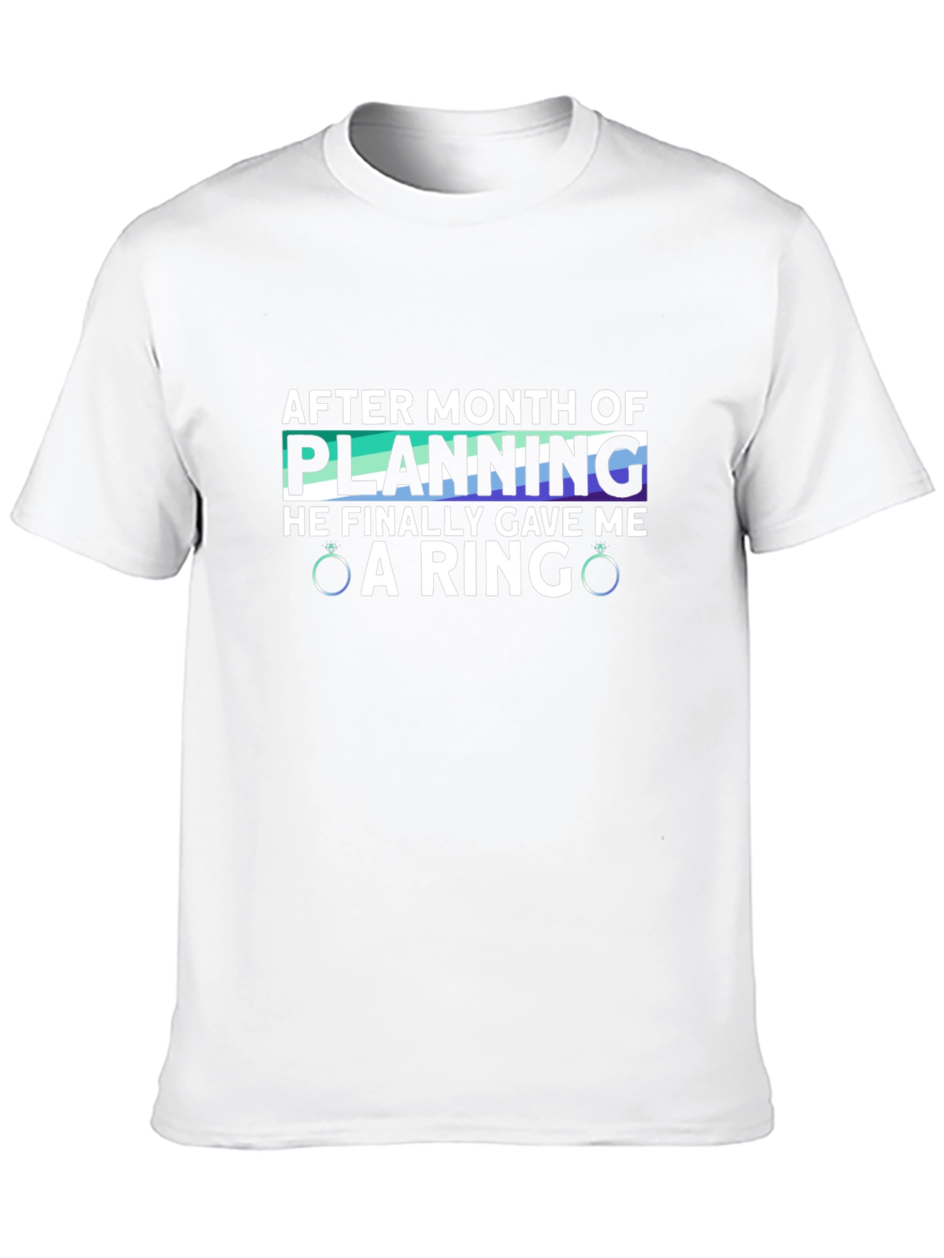 Gay Pride Engagement Shirt: After Month of Planning
