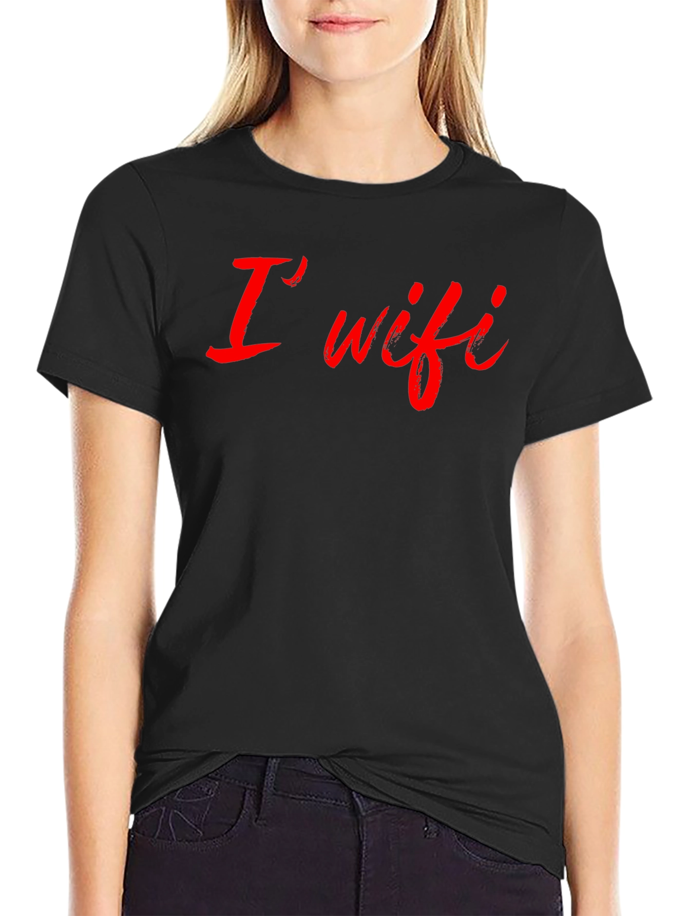 I Wifi T-Shirt Funny Slogan Tee
