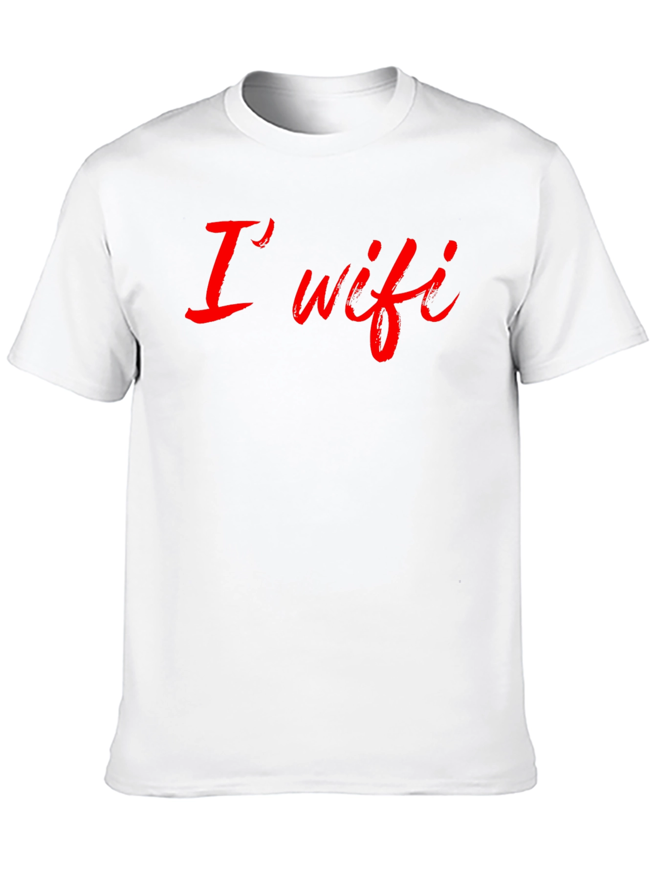 I Wifi T-Shirt Funny Slogan Tee