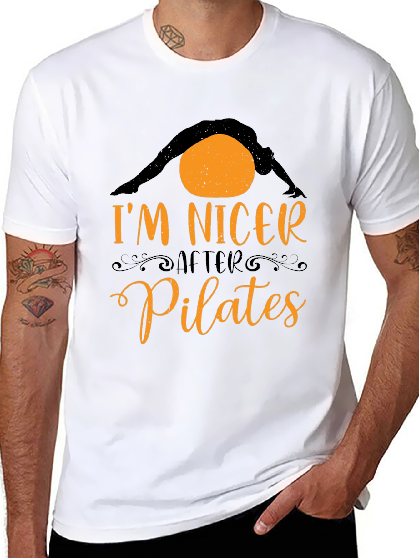 Im Nicer After Pilates Graphic Tee