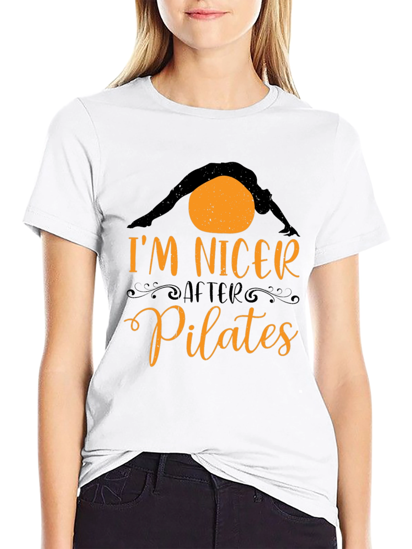 Im Nicer After Pilates Graphic Tee