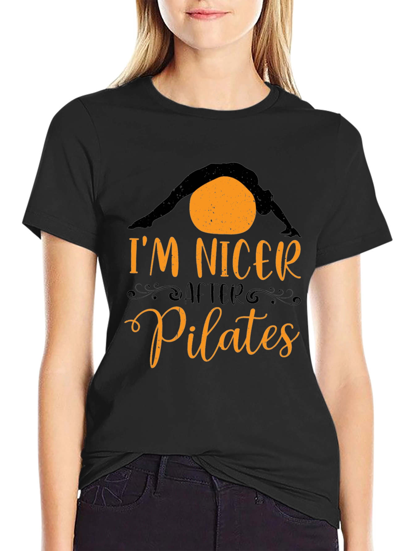 Im Nicer After Pilates Graphic Tee