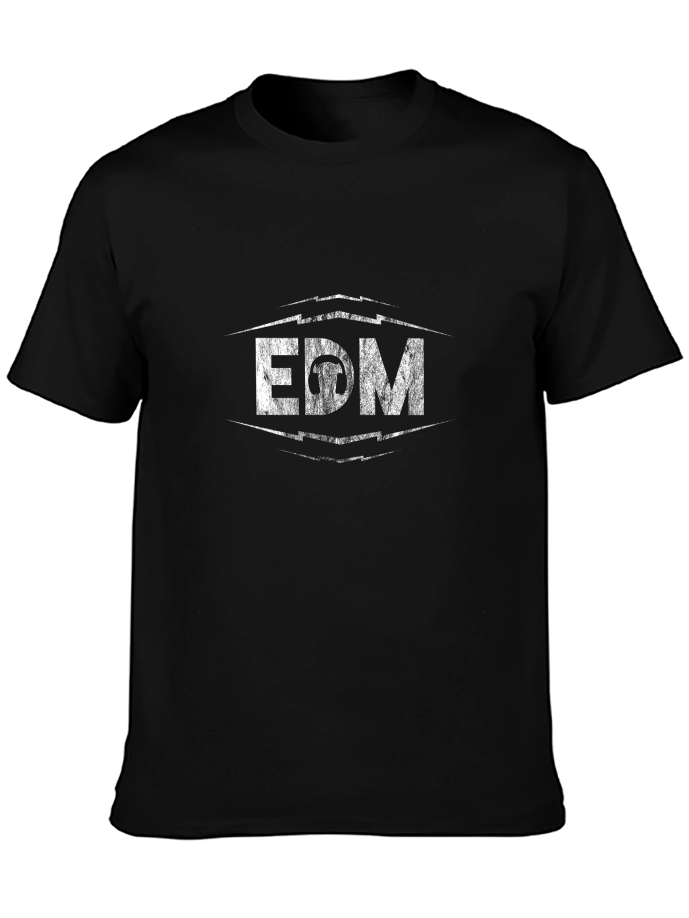 EDM Music Black T-Shirt - Cool Graphic Tee