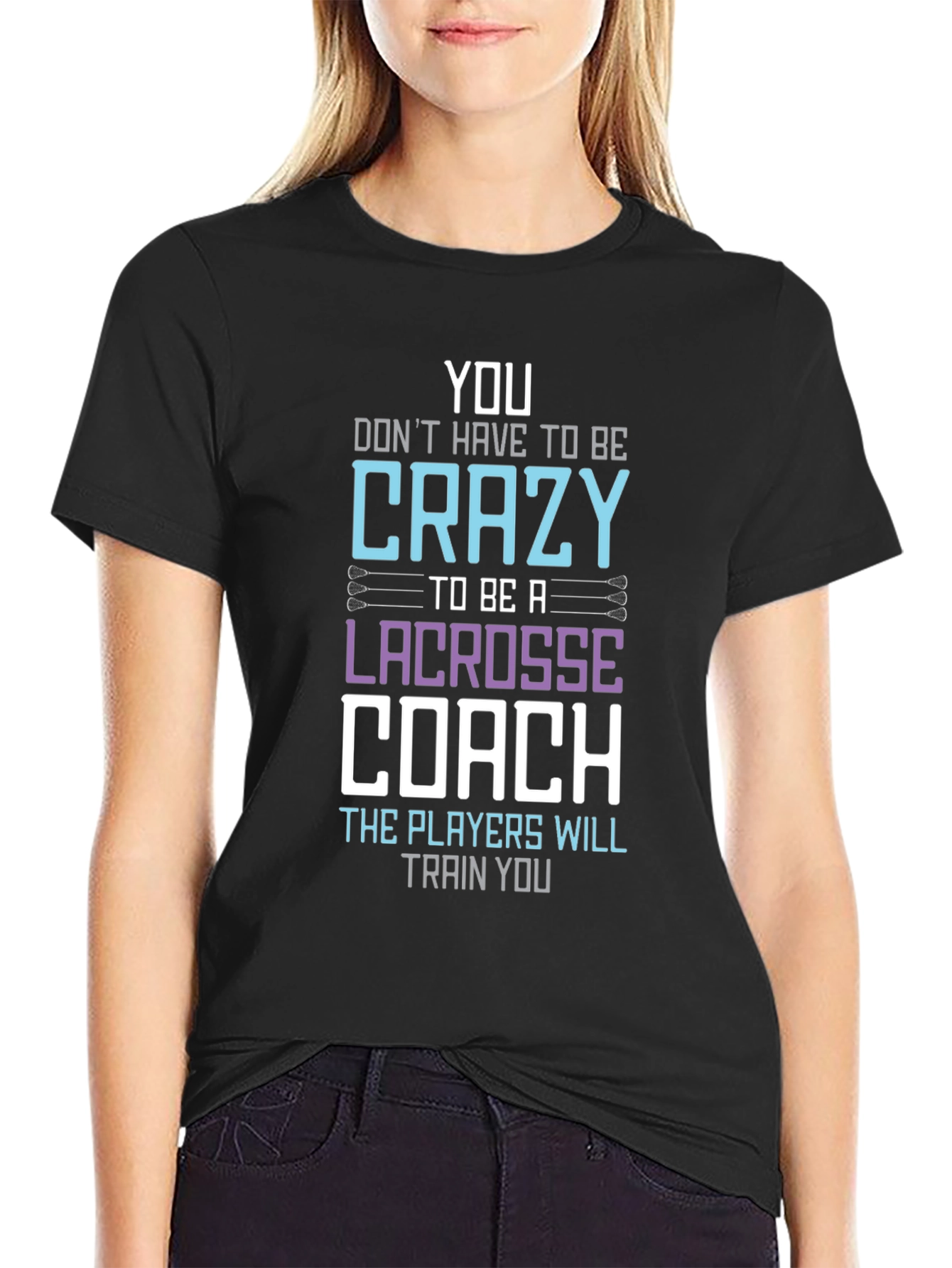 Crazy Lacrosse Coach T-Shirt