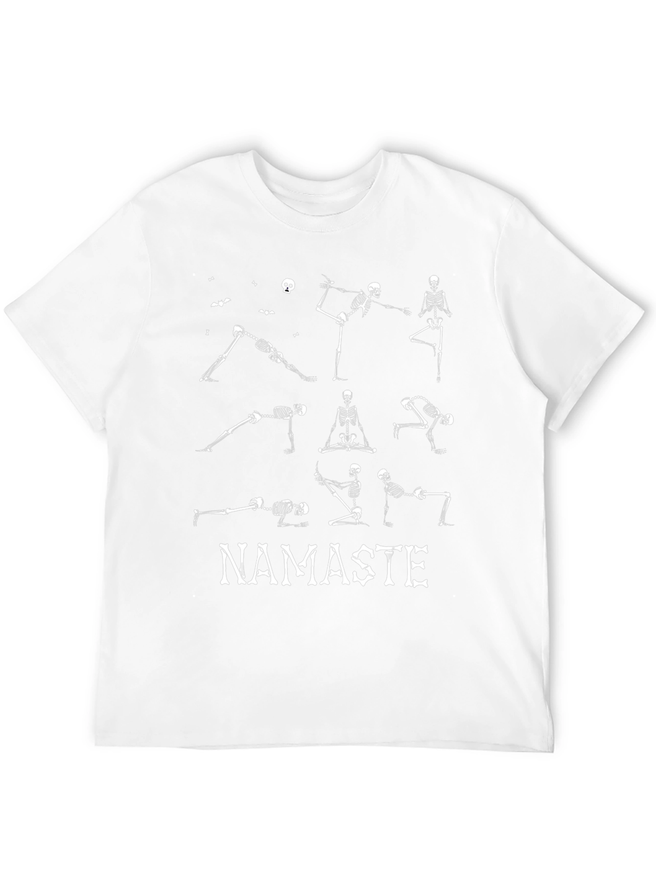 Yoga Skeleton Namaste T-Shirt - Black