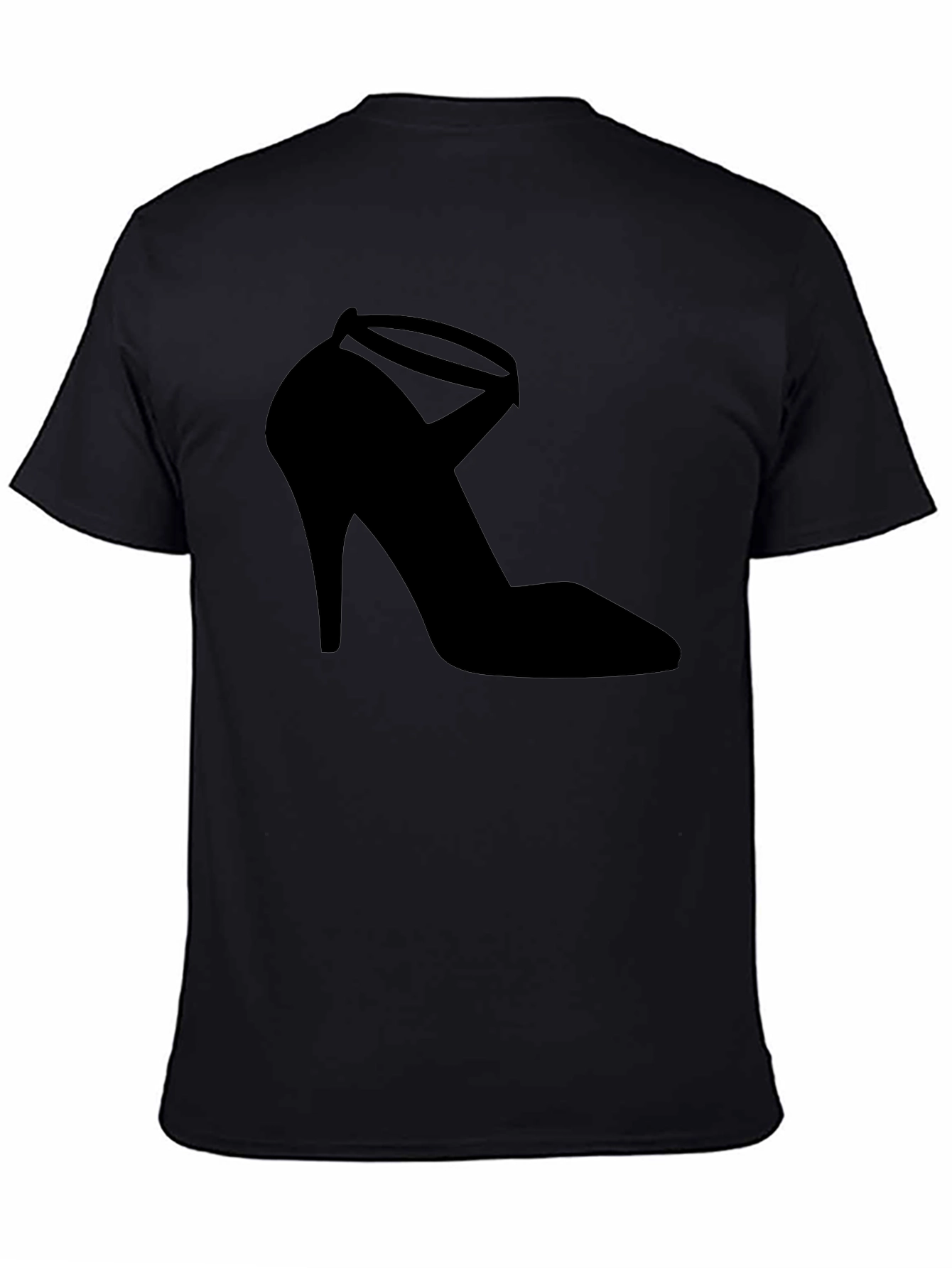 Black High Heel Shoe Graphic T-Shirt