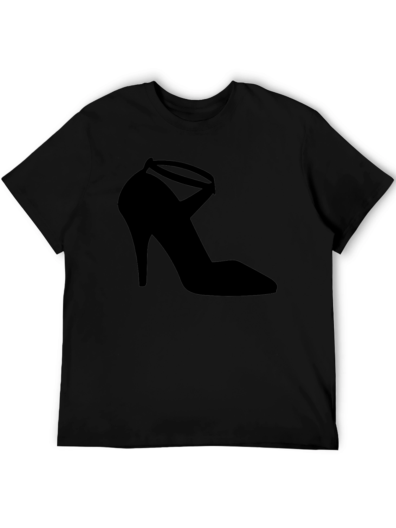 Black High Heel Shoe Graphic T-Shirt