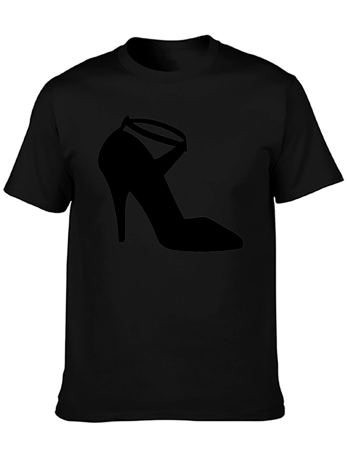 Black High Heel Shoe Graphic T-Shirt