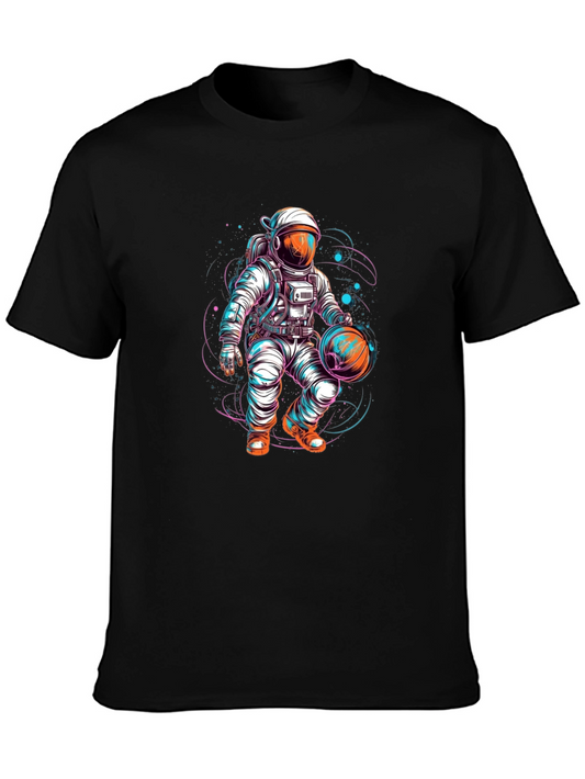 Astronaut Basketball Graphic Tee