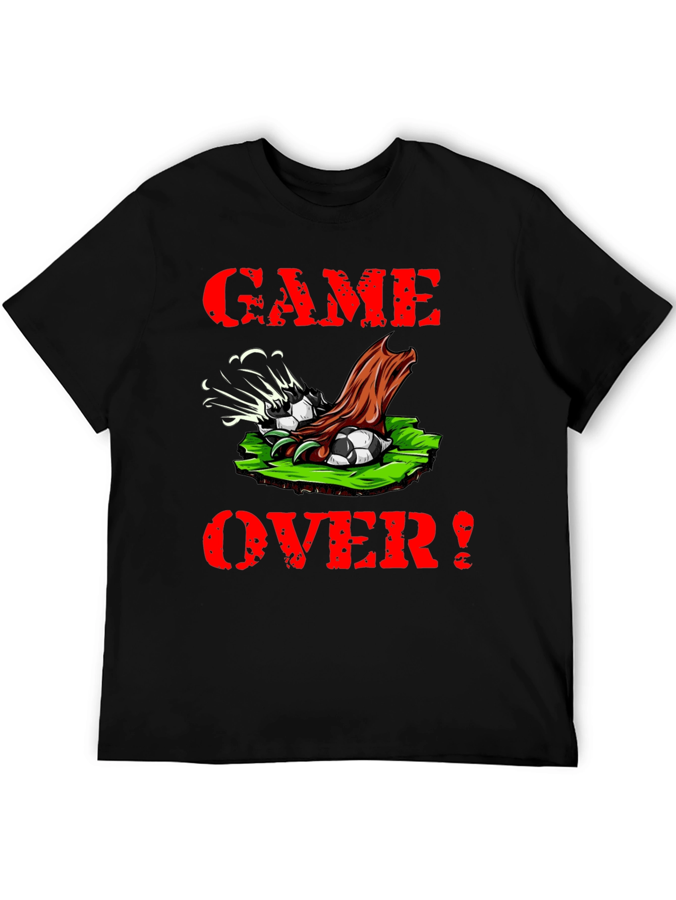 Game Over Soccer Graphic Tee