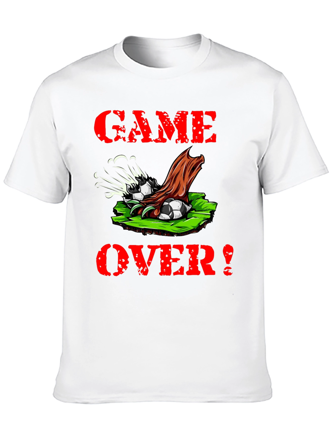 Game Over Soccer Graphic Tee