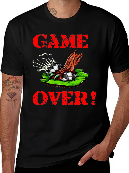 Game Over Soccer Graphic Tee