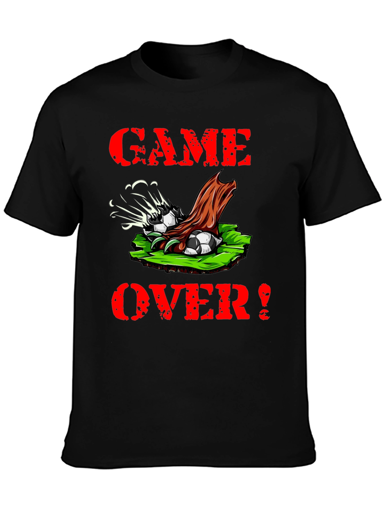 Game Over Soccer Graphic Tee