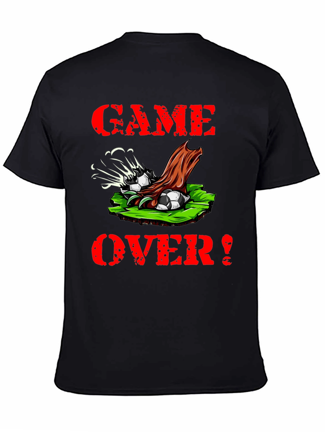 Game Over Soccer Graphic Tee