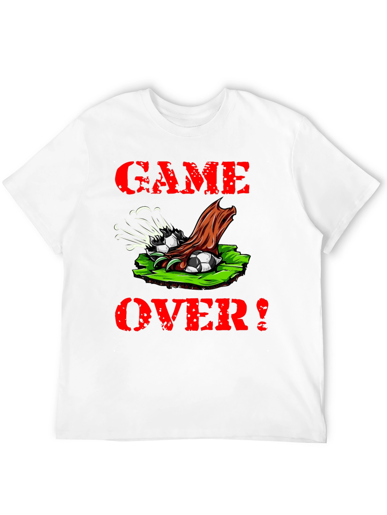 Game Over Soccer Graphic Tee