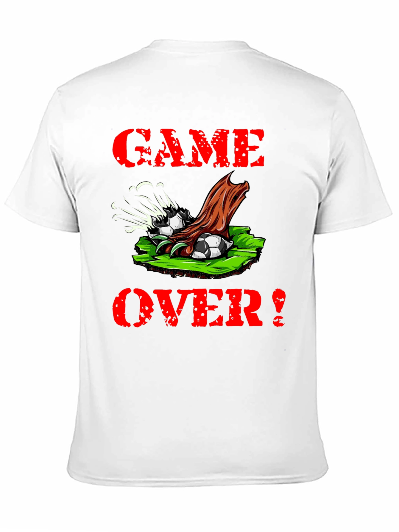 Game Over Soccer Graphic Tee