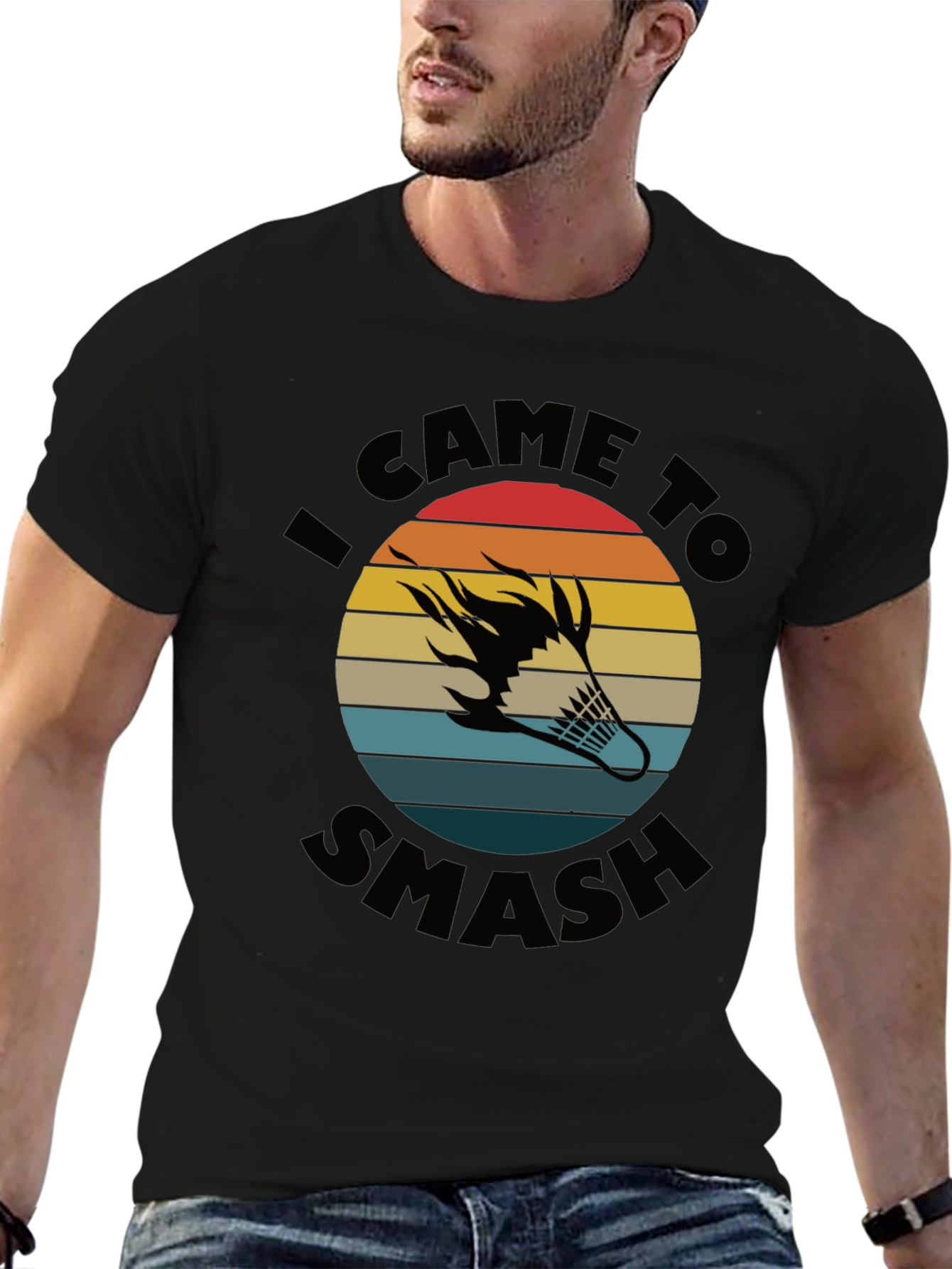 I Came to Smash Badminton T-Shirt