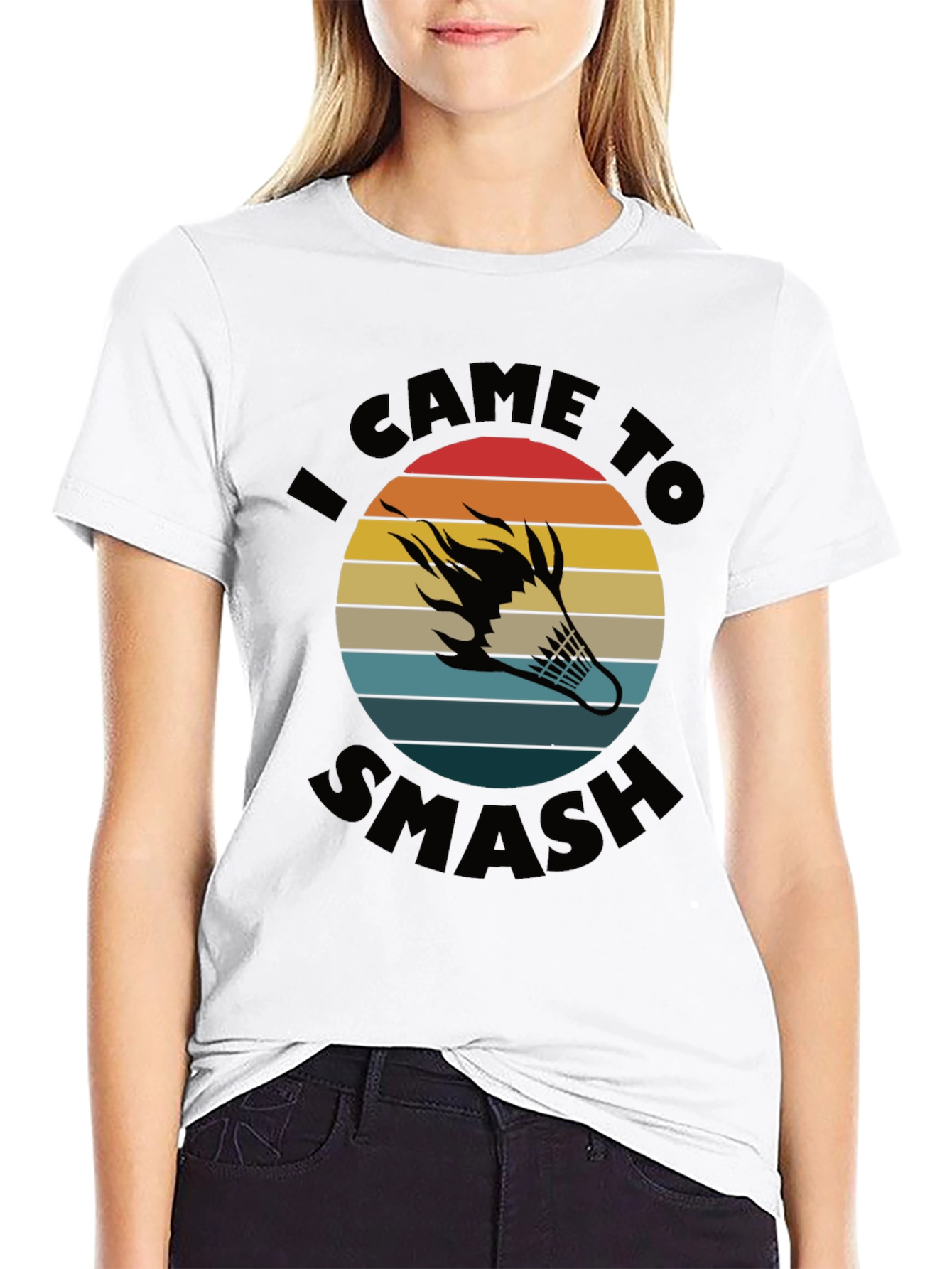 I Came to Smash Badminton T-Shirt