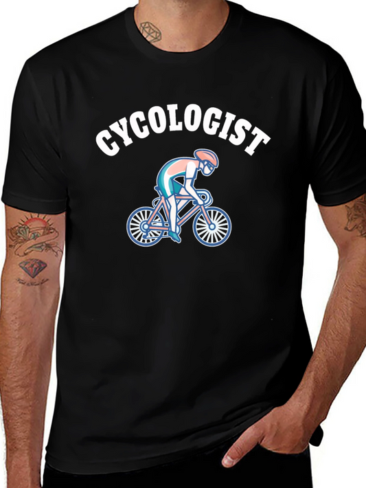 Funny Cyclist T-Shirt - Cycologist Bike Lover Tee