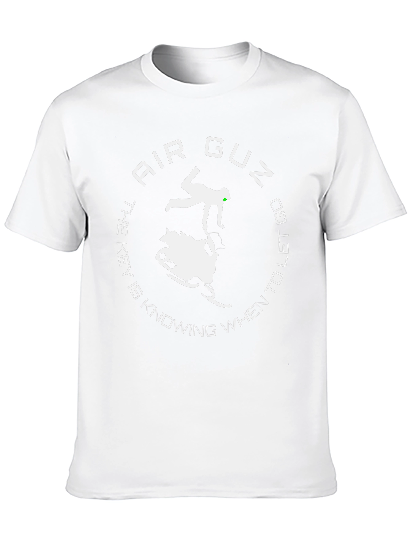 Air Guz T-Shirt Snowmobile Key to Let Go Black