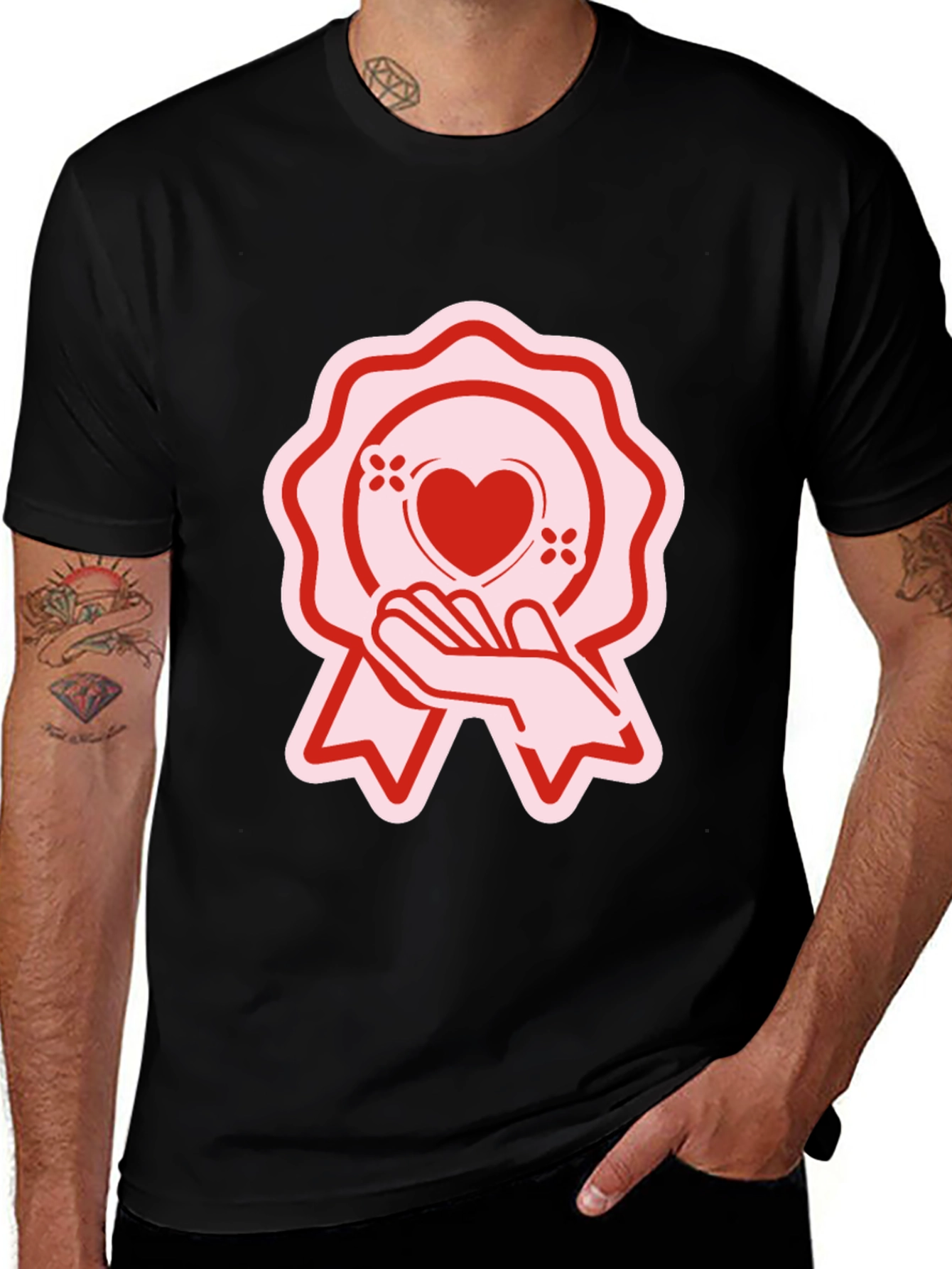 Heart Hands T-Shirt - Show Your Love!