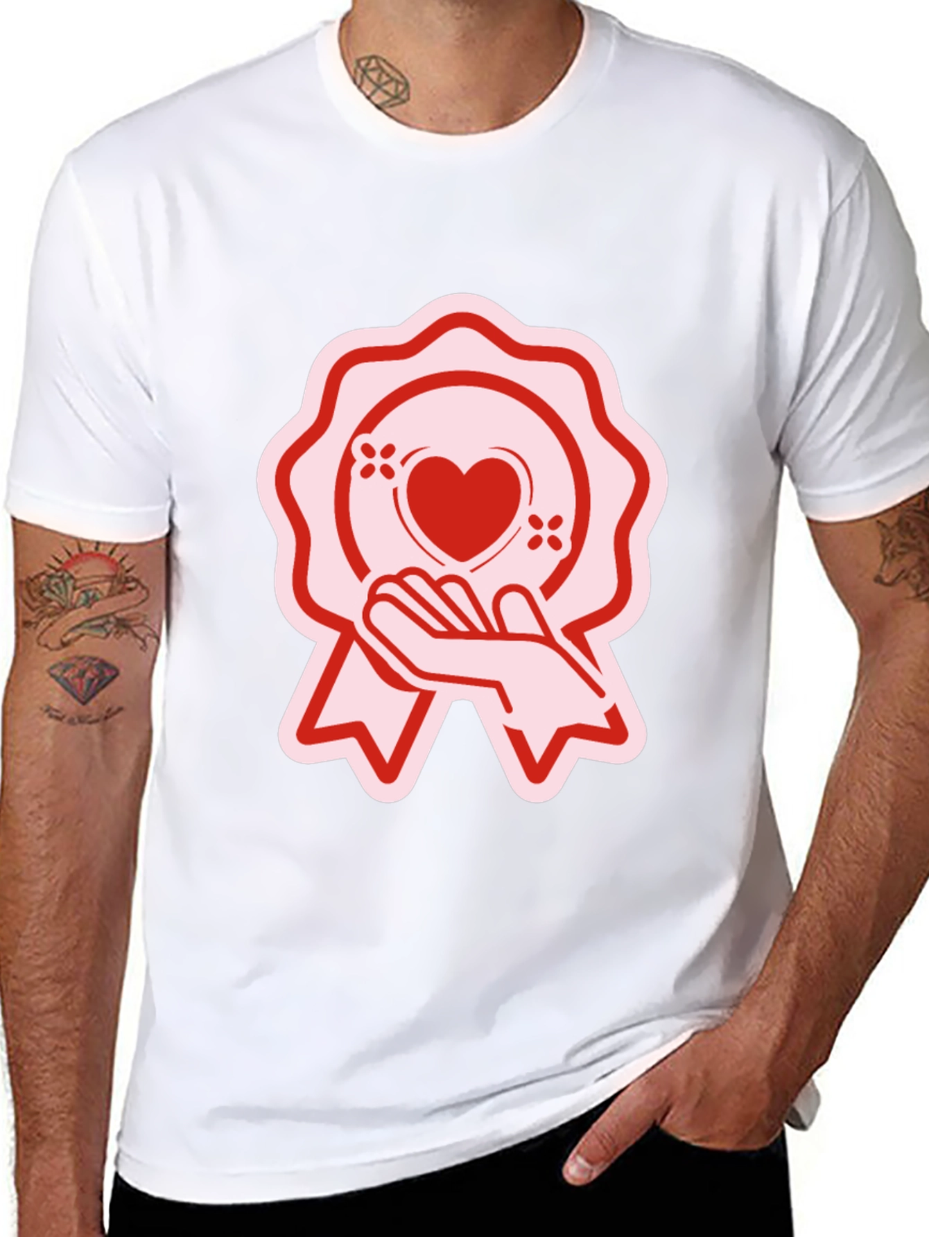 Heart Hands T-Shirt - Show Your Love!