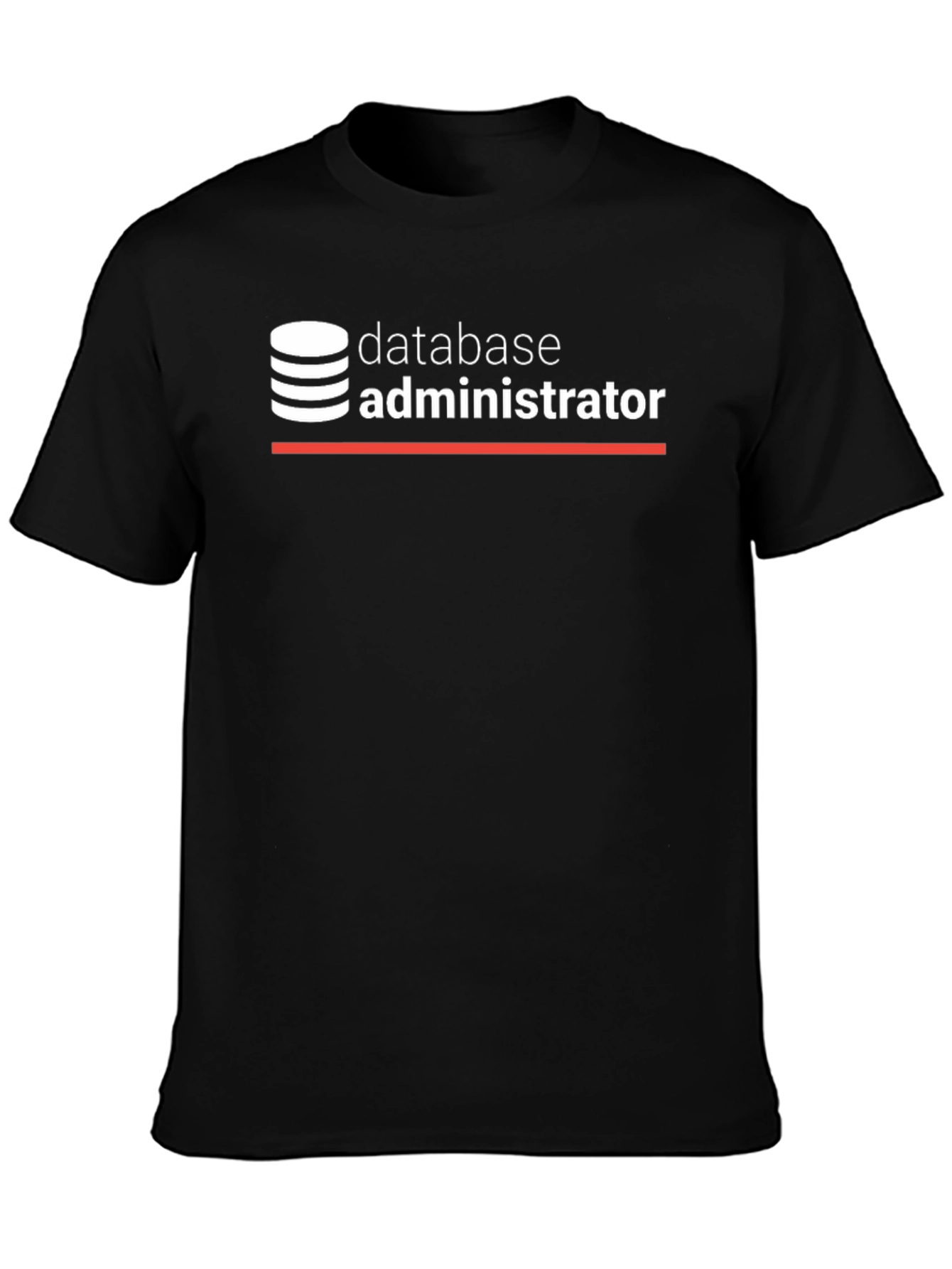 Database Administrator T-Shirt - Black