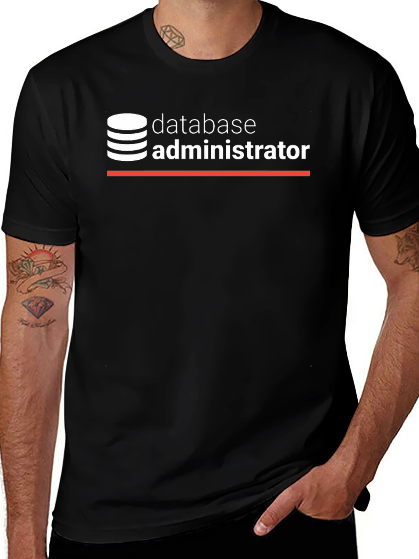 Database Administrator T-Shirt - Black