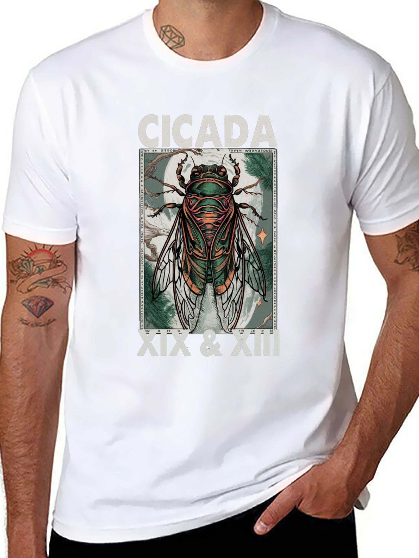 Cicada XIX & XIII Graphic T-Shirt