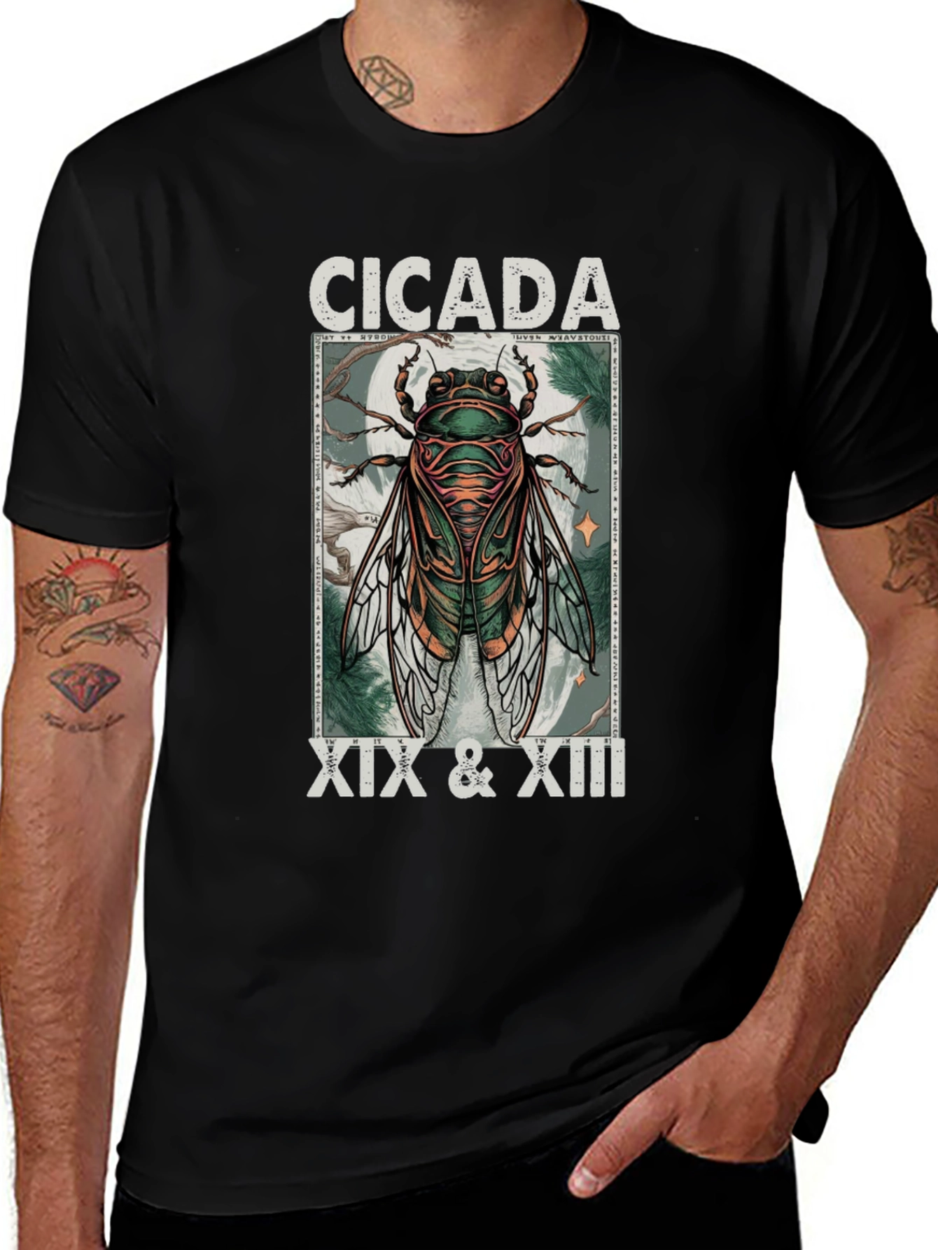 Cicada XIX & XIII Graphic T-Shirt