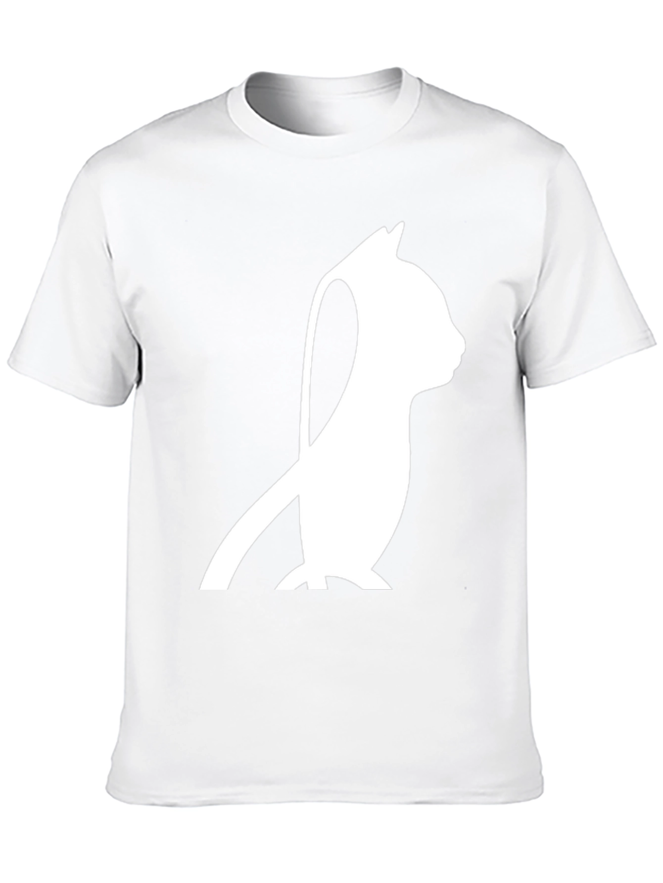 Black Cat Silhouette T-Shirt