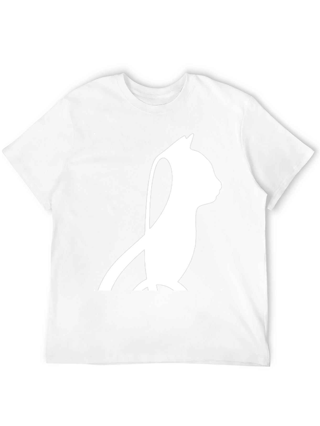 Black Cat Silhouette T-Shirt
