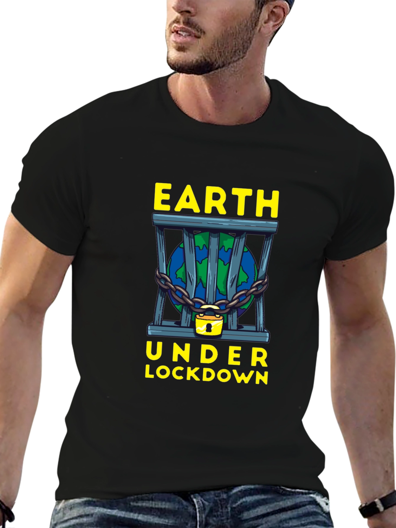 Earth Under Lockdown Graphic Tee