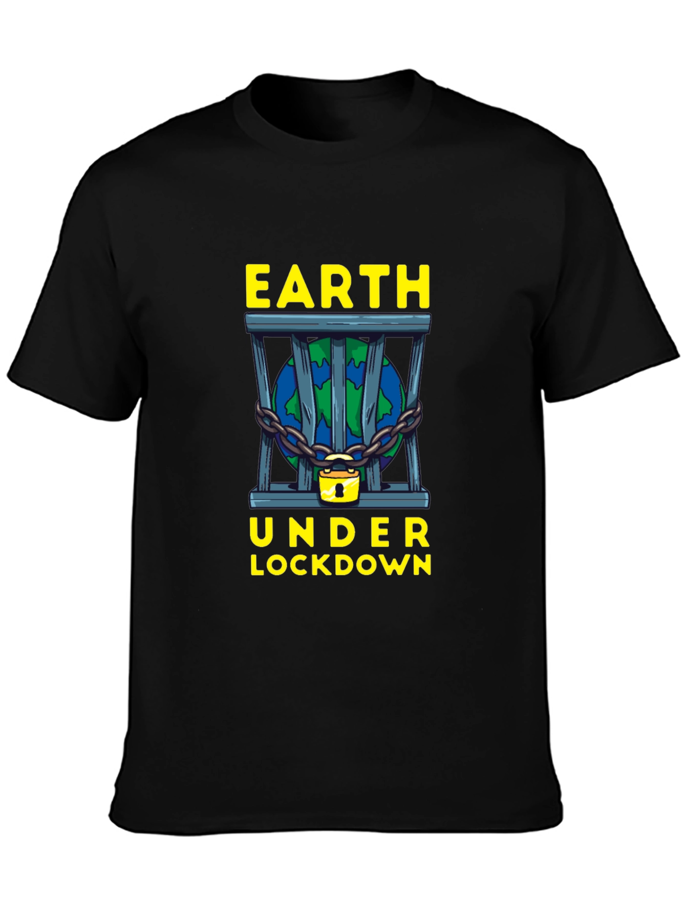 Earth Under Lockdown Graphic Tee