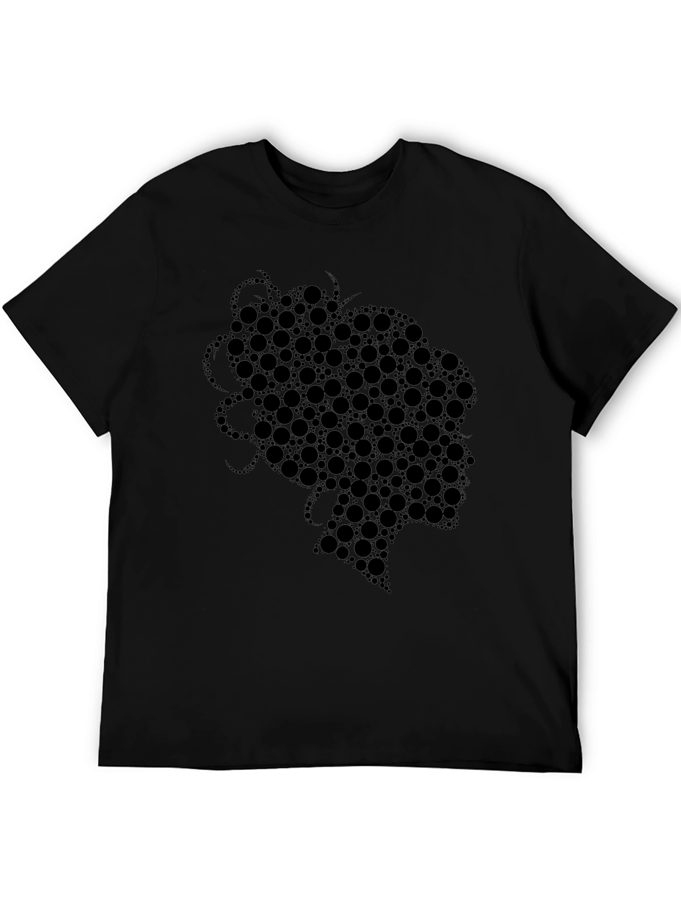 Abstract Woman Portrait Tee - Stylish Graphic T-Shirt
