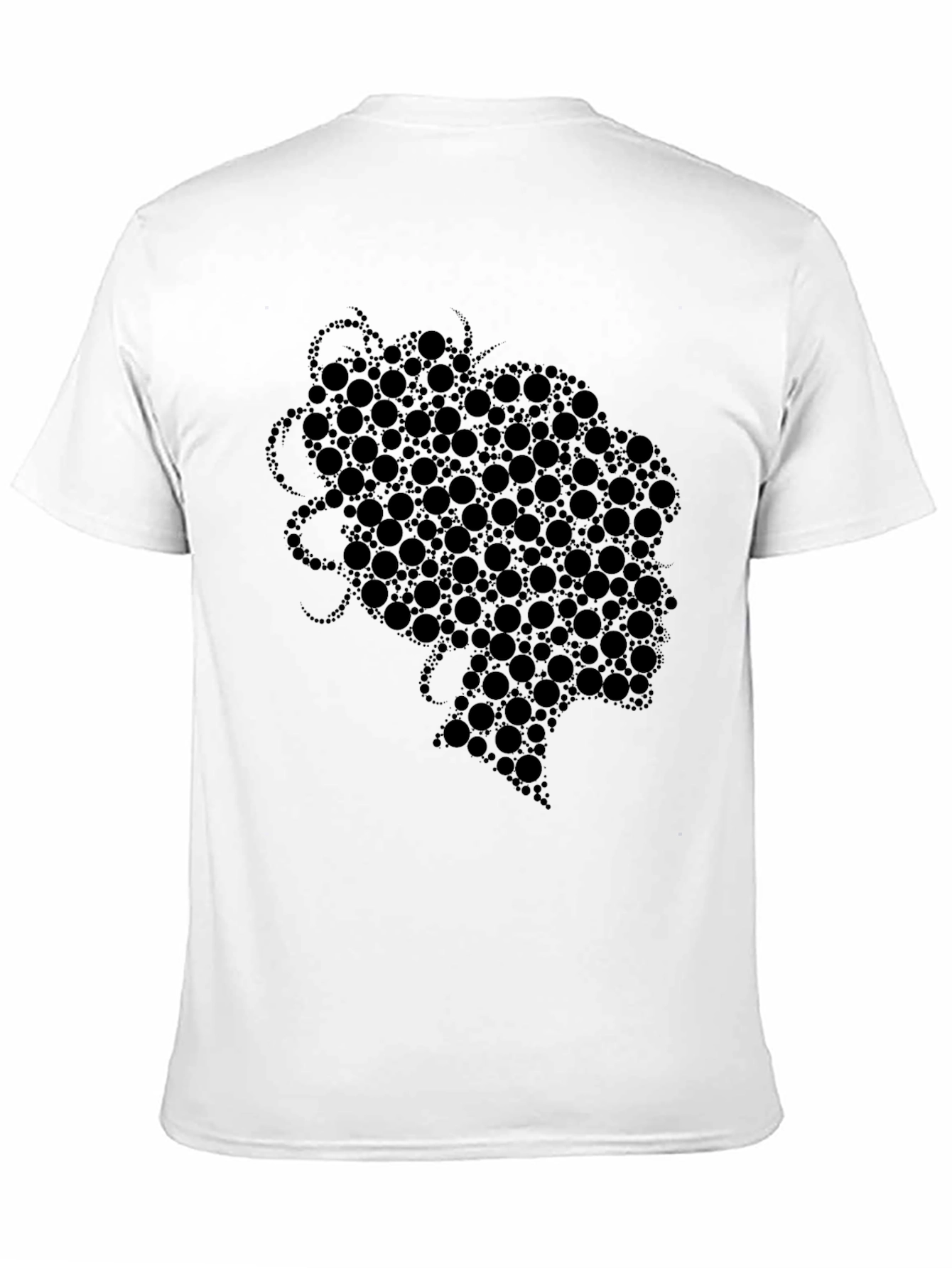Abstract Woman Portrait Tee - Stylish Graphic T-Shirt
