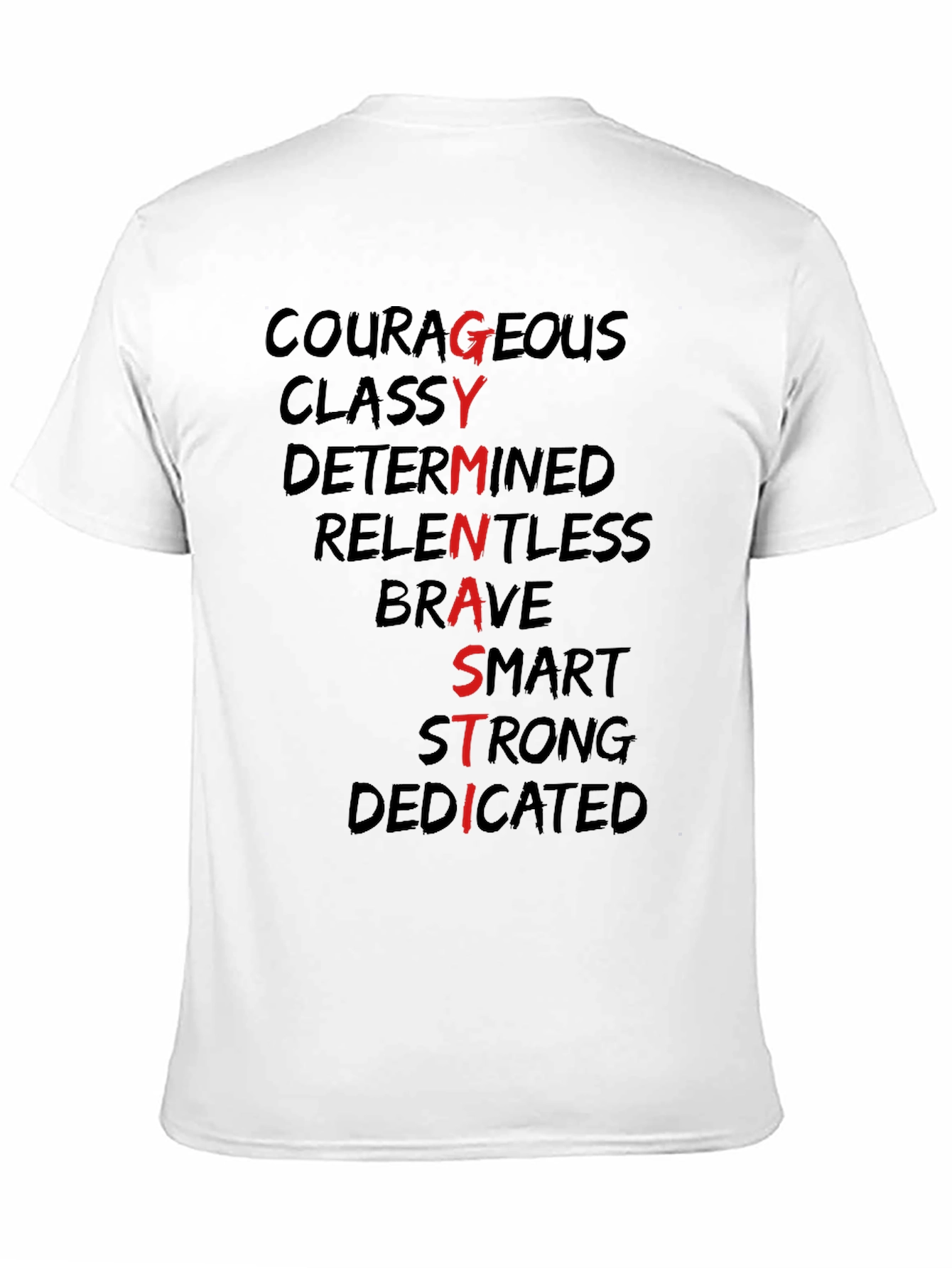 Gymnast Qualities Graphic T-Shirt
