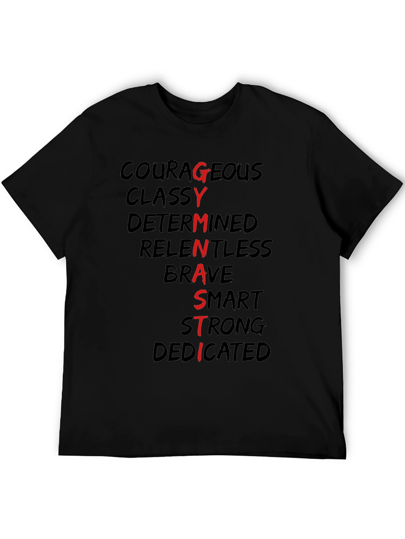 Gymnast Qualities Graphic T-Shirt