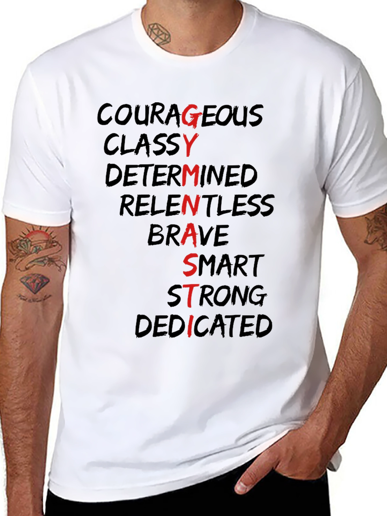Gymnast Qualities Graphic T-Shirt