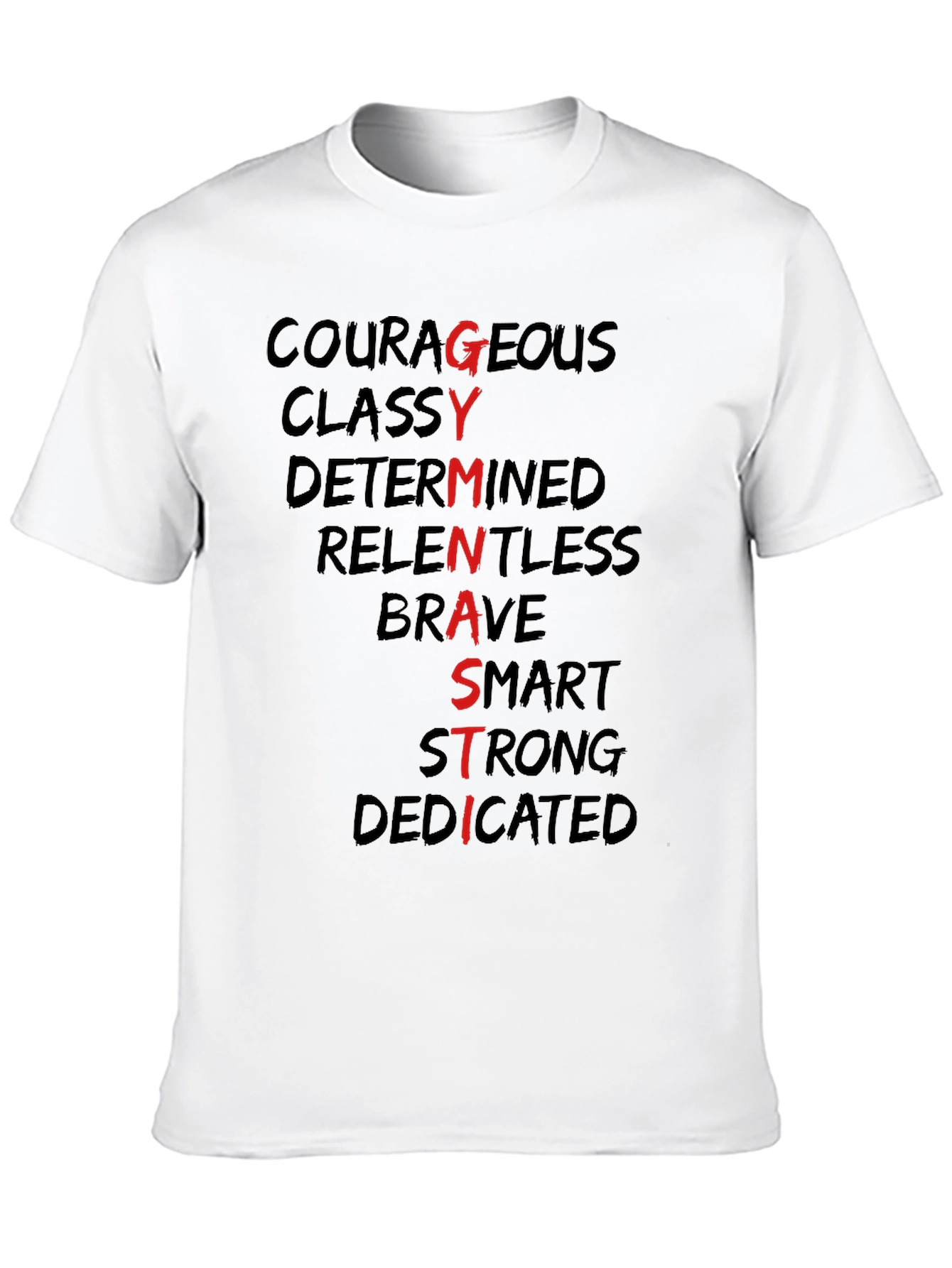Gymnast Qualities Graphic T-Shirt