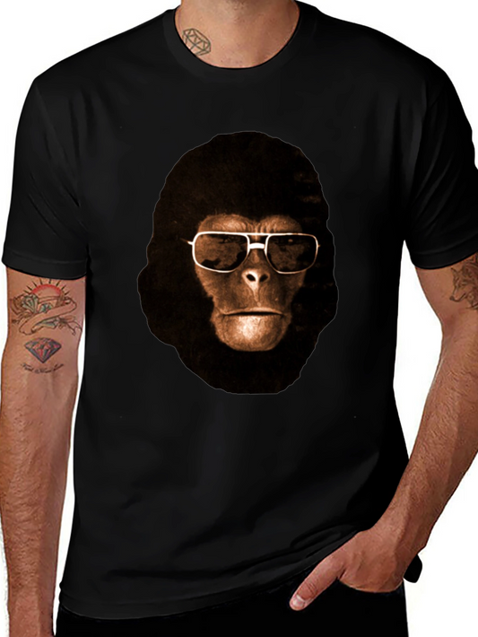 Ape with Sunglasses Graphic T-Shirt