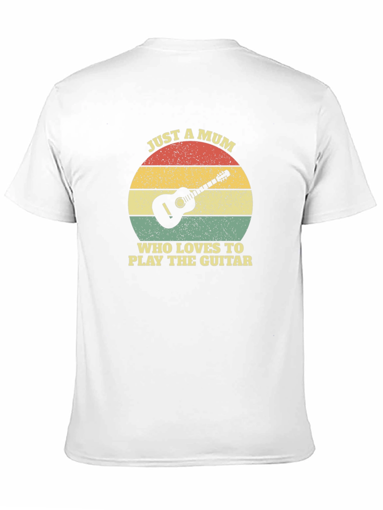 Just A Mum Guitar Lover Graphic T-Shirt