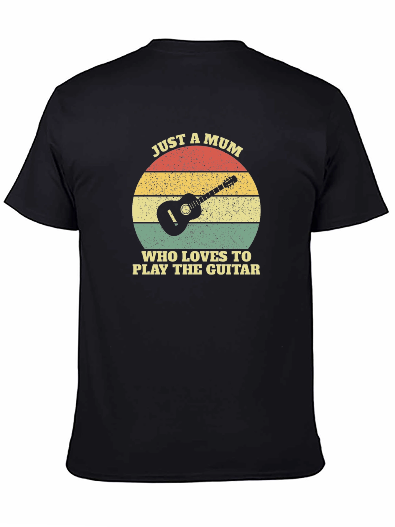 Just A Mum Guitar Lover Graphic T-Shirt