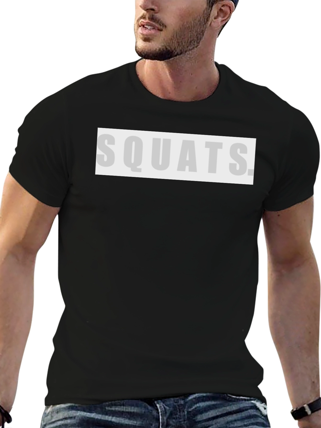 Squats T-Shirt - Gym Workout Apparel