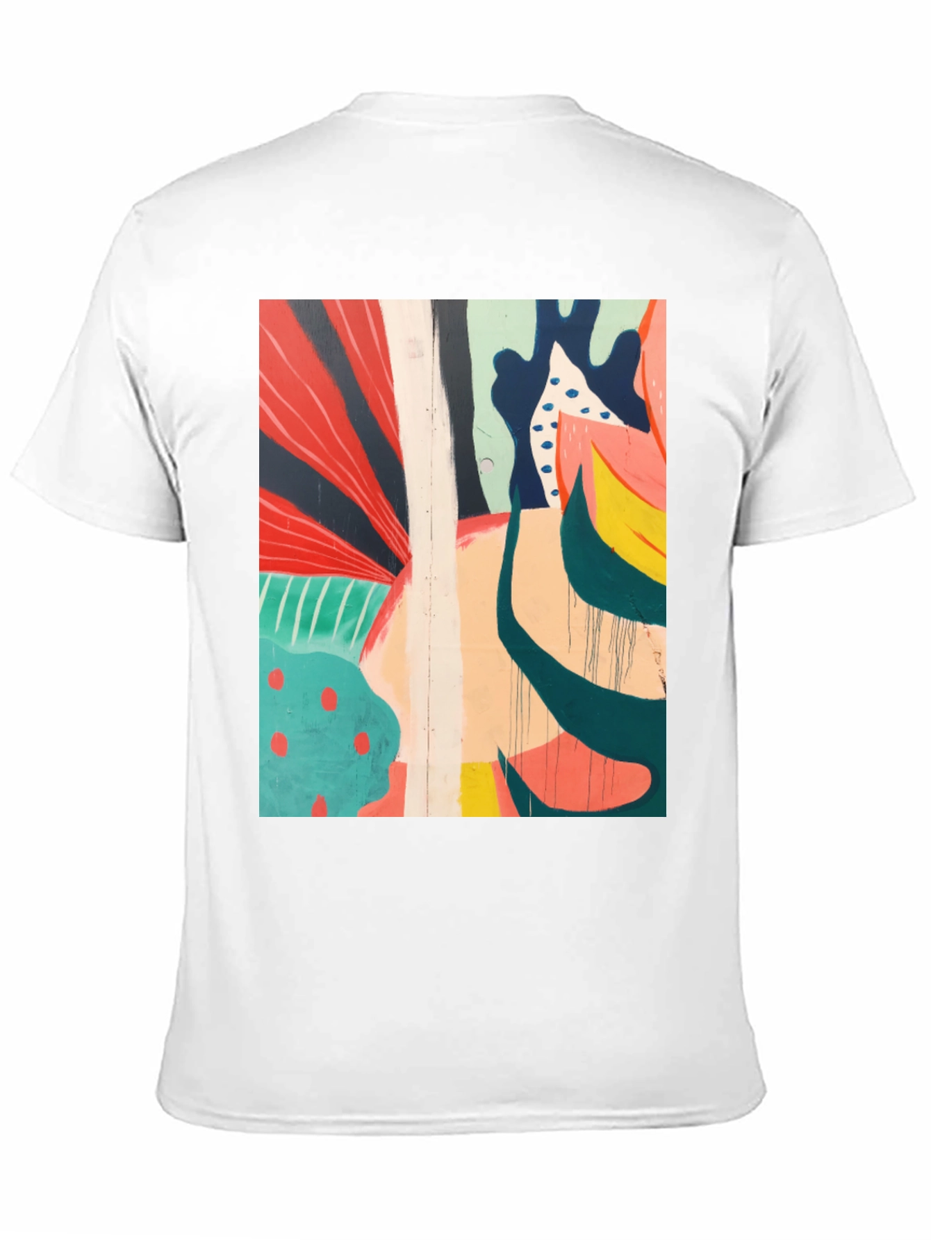 Abstract Art Black T-Shirt - Modern Graphic Tee