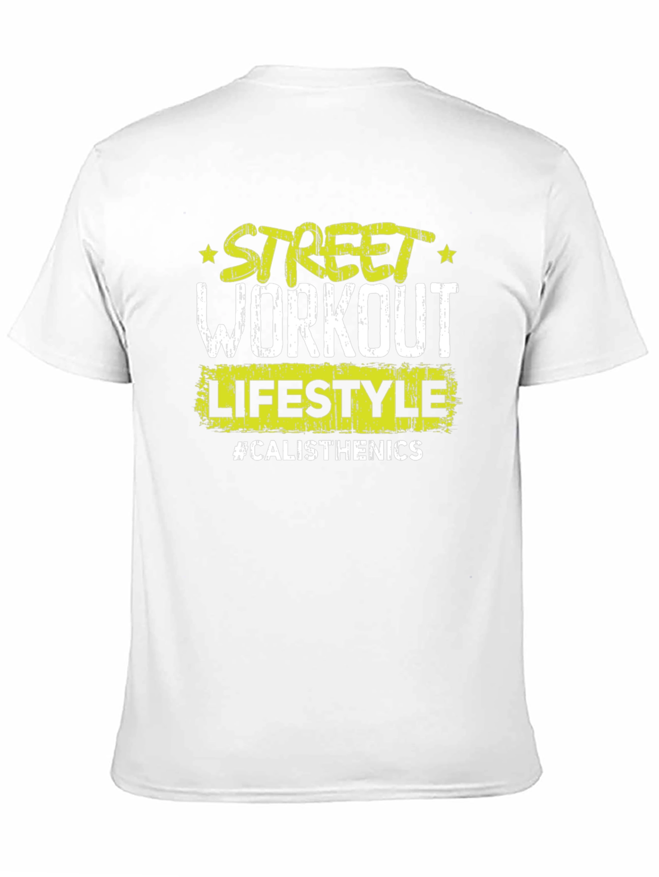 Street Workout Calisthenics T-Shirt - Black
