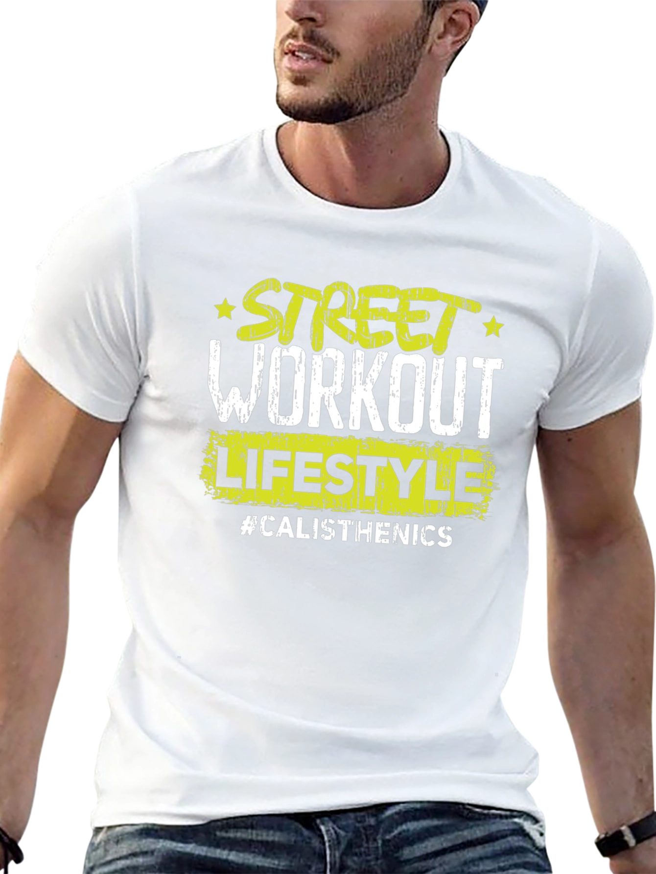 Street Workout Calisthenics T-Shirt - Black