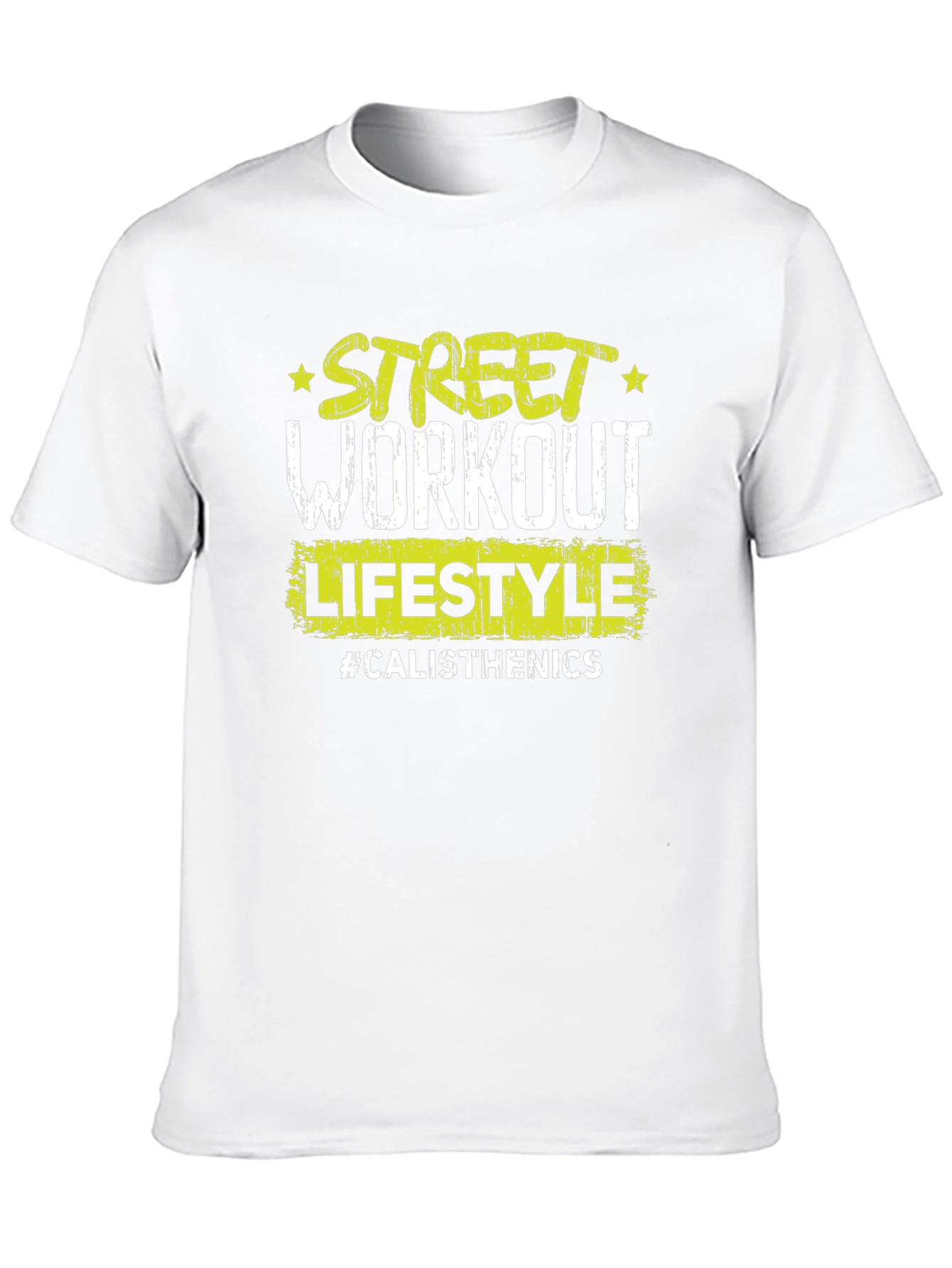 Street Workout Calisthenics T-Shirt - Black
