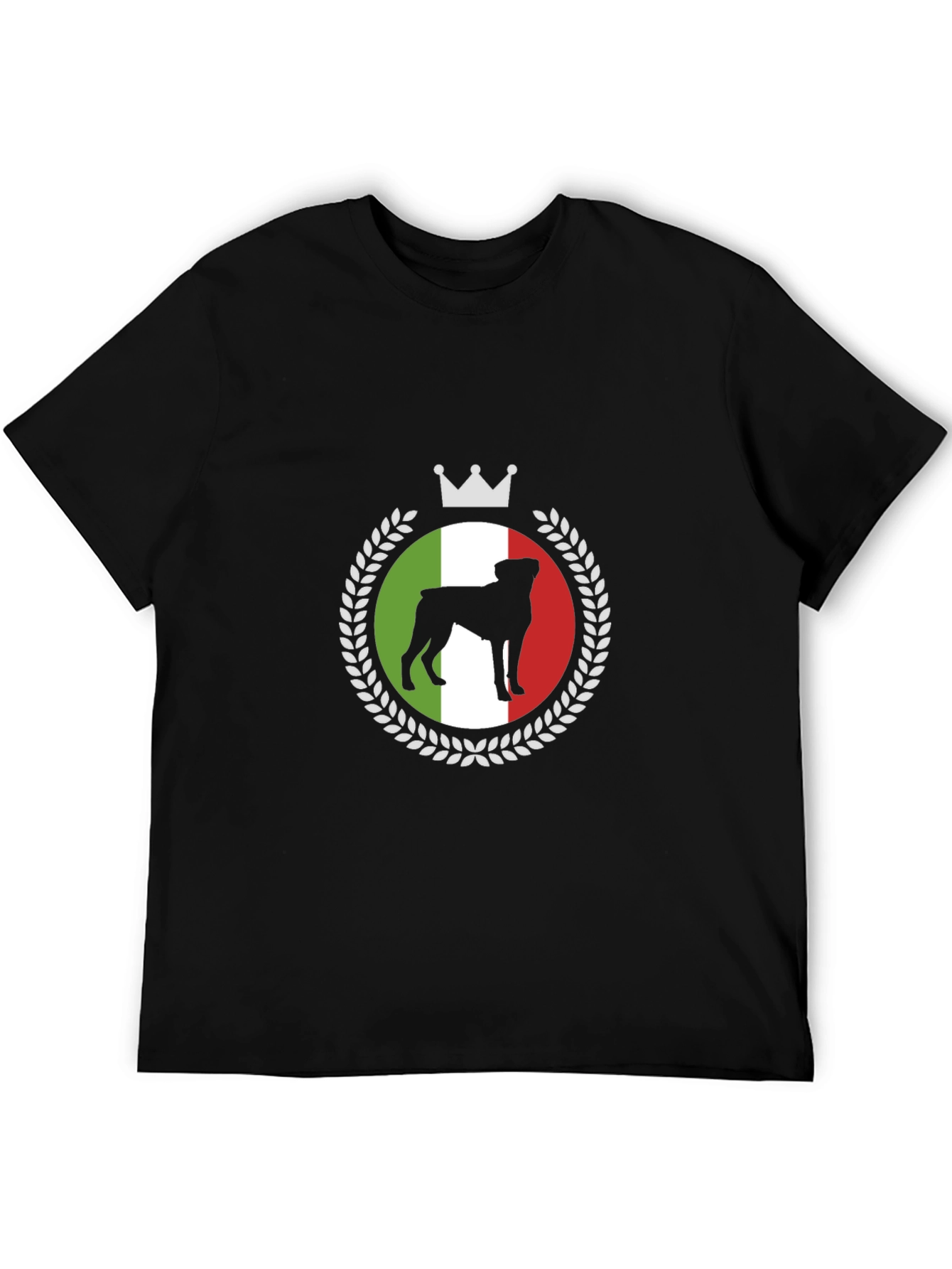 Italian Rottweiler T-Shirt Crown Dog Tee
