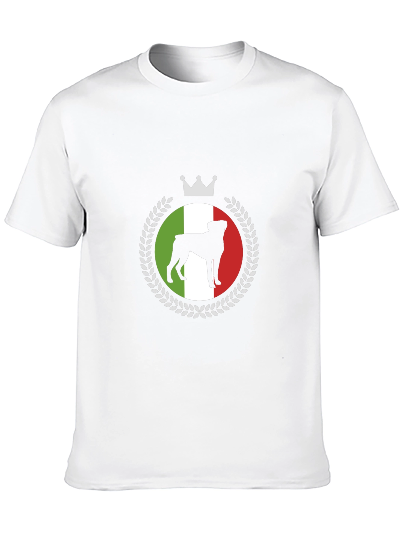 Italian Rottweiler T-Shirt Crown Dog Tee